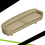 Dolce Beige Sofa