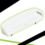 Dolce White Sofa
