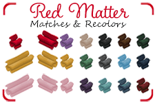 Red Matter Matches & Recolors Seating Pack