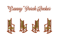 "Granny" Porch Rocker