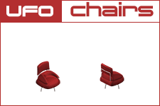 UFO Red Chair