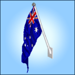 Australia Wall Flag