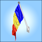 Romania Wall Flag