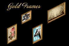 Gold Frames Pack