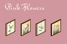 Pink Flowers Pack