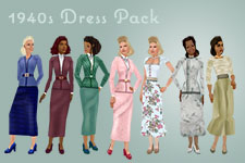 40s Dress Pack