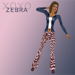 Zebra Pants