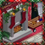 Christmas Fireplace TS