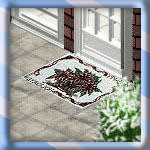 Poinsettias Doormat