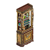 Curios Cabinet and Bookcase by Egysum, Ltd.