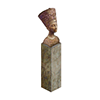 Stone Bust of Nefertiti by Egypsum Repro. Inc.