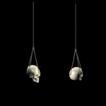 Dem Bones Hanging Skull