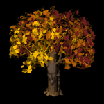 Haunted Autumn Tree