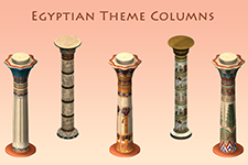 Egyptian Theme Columns Pack
