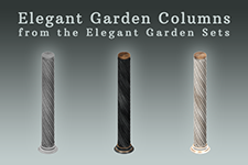 Elegant Garden Columns Pack
