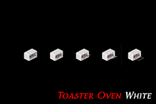 White Toaster Oven