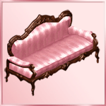 Pink Manchester Loveseat