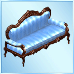 Blue Manchester Loveseat