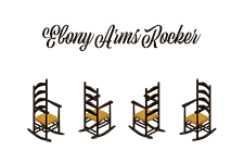 Ebony Arms Rocker