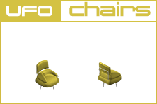 UFO Yellow Chair