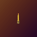 Gold Candlestick