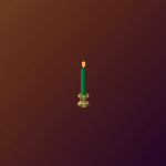 Green Candlestick