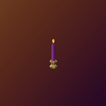 Purple Candlestick