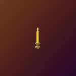 Gold Candlestick