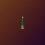 Green Candlestick