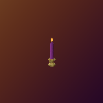 Purple Candlestick