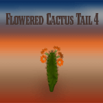 Flowered Round Cactus 4