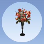 Black Flower Vase