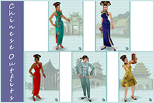 Chinese Outfits Pack