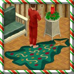 Christmas Tree Rug 1
