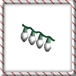 White Christmas Bulbs