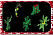 Christmas Carol Wreaths Pack