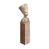 Alabaster Bust of Nefertiti by Egypsum Repro. Inc.